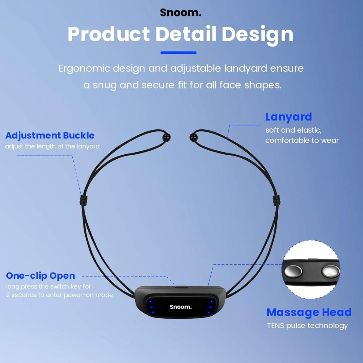 Snoom Anti Snoring Device